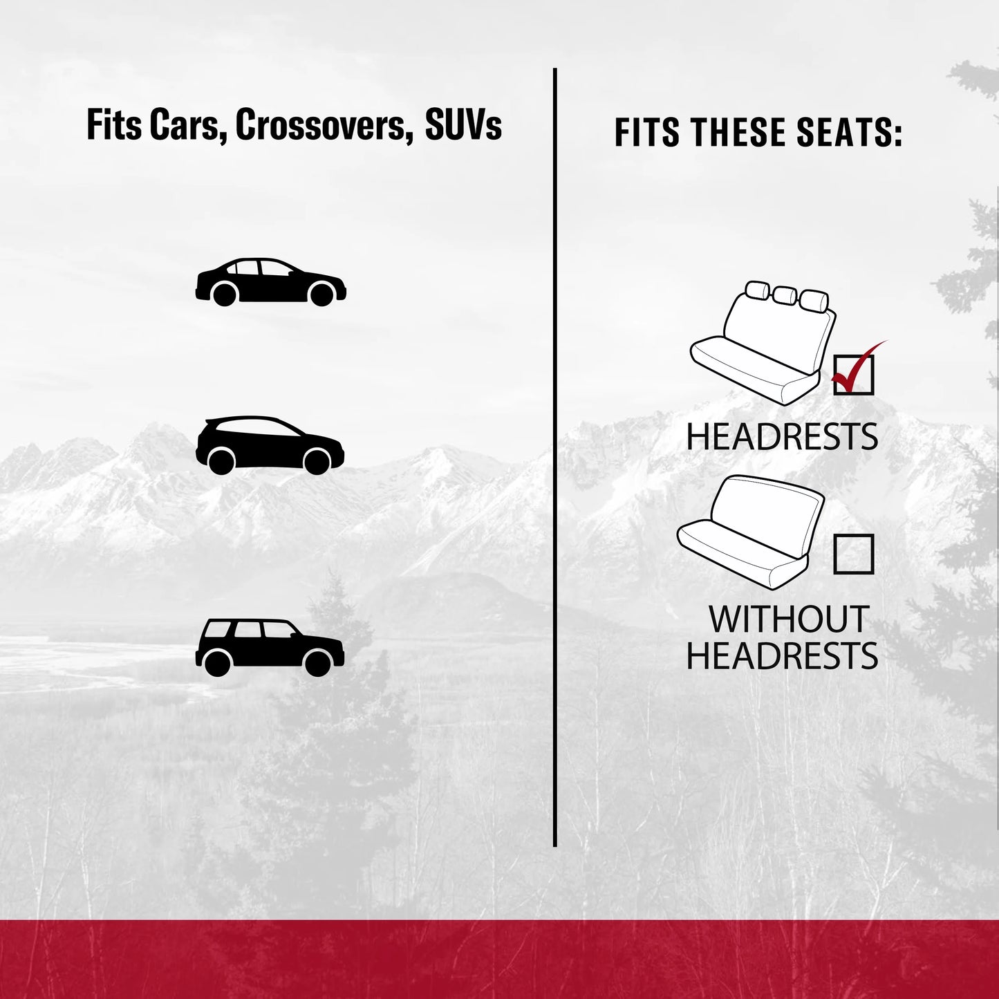 4-Piece Universal Automotive Seat Covers Pet Protection Kit, 41840WDI