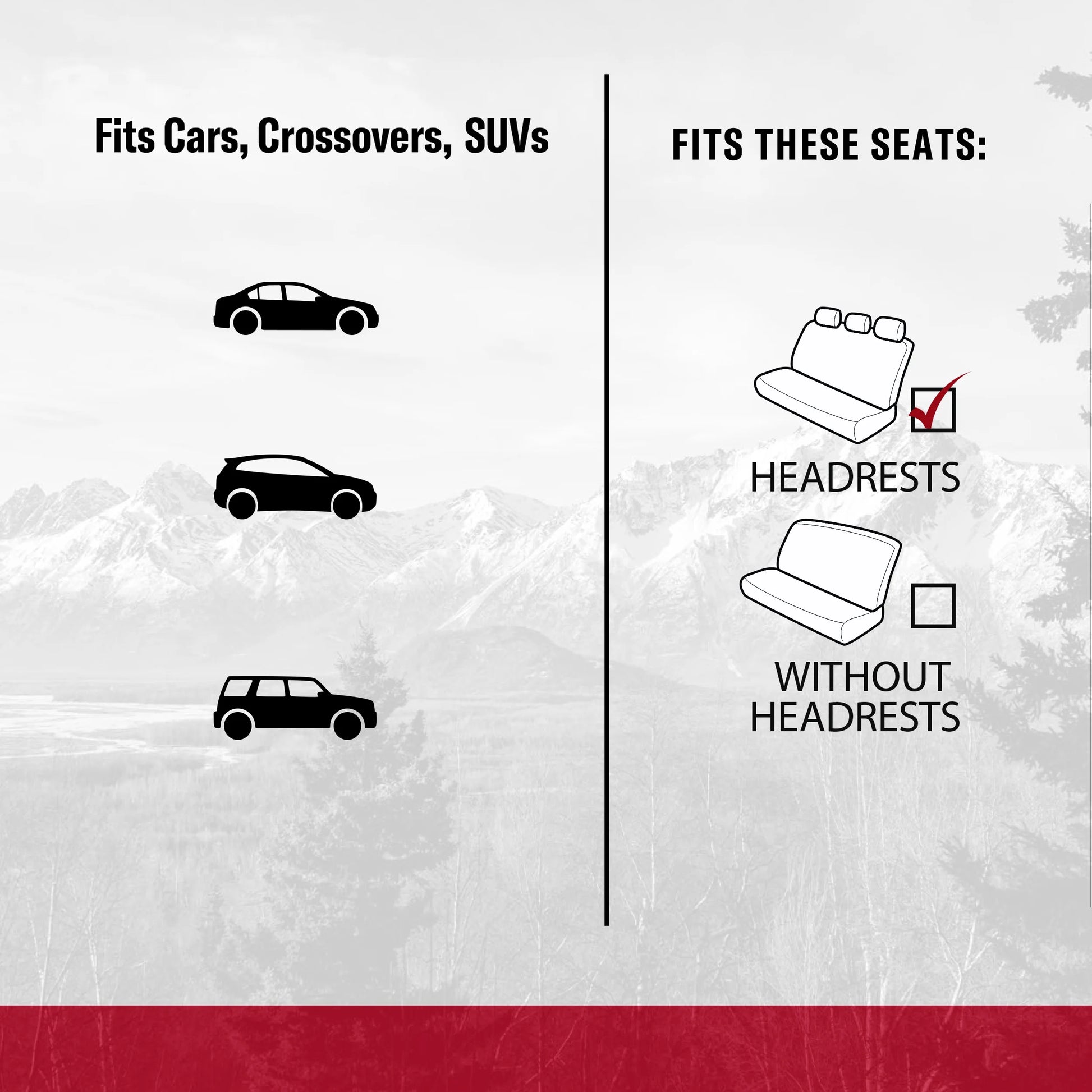 4-Piece Universal Automotive Seat Covers Pet Protection Kit, 41840WDI