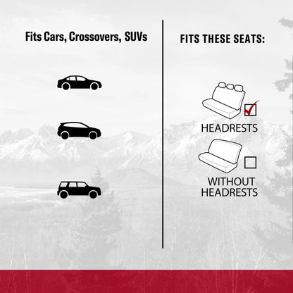 4-Piece Universal Automotive Seat Covers Pet Protection Kit, 41840WDI