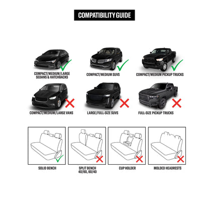 4-Piece Universal Automotive Seat Covers Pet Protection Kit, 41840WDI