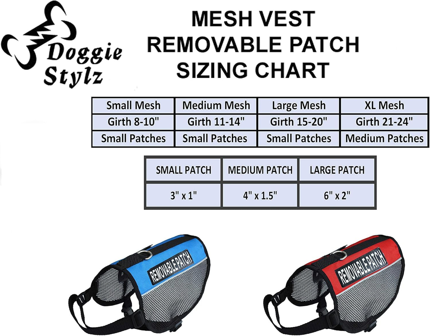 Service Dog Mesh Vest Harness Cool Comfort Nylon Purchase Comes with 2 Reflective Service Dog DO NOT PET Removable Patches. Please Measure Your Dog before Ordering
